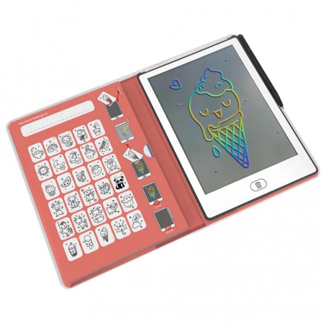 Podświetlany tablet do rysowania Kidydraw Mini Kidywolf - Kawai
