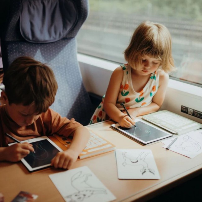 Podświetlany tablet do rysowania Kidydraw Mini Kidywolf - Księżniczki