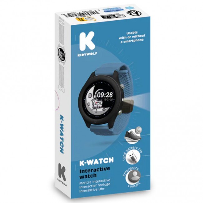 Zegarek Smartwatch Kidywolf - niebieski