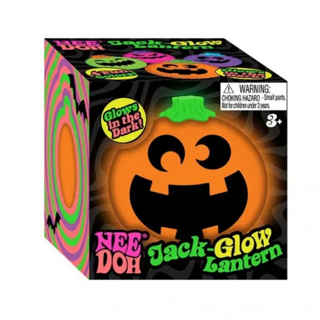 Sensoryczny gniotek Schylling - Jack-Glow Lantern Needoh
