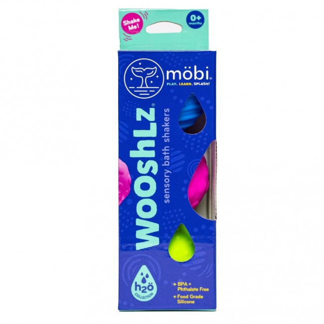 Sensoryczne piłeczki do kąpieli Mobi - Wooshlz