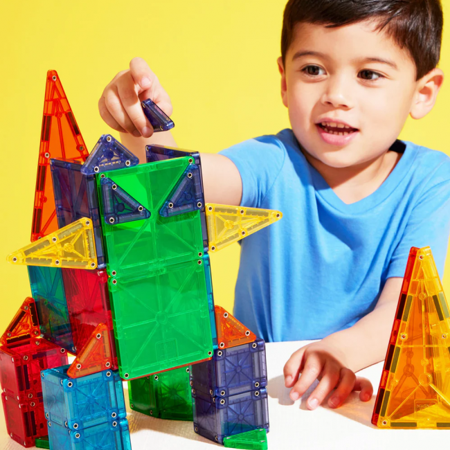 Klocki magnetyczne MAGNA-TILES - microMAGS Combo 62 el.