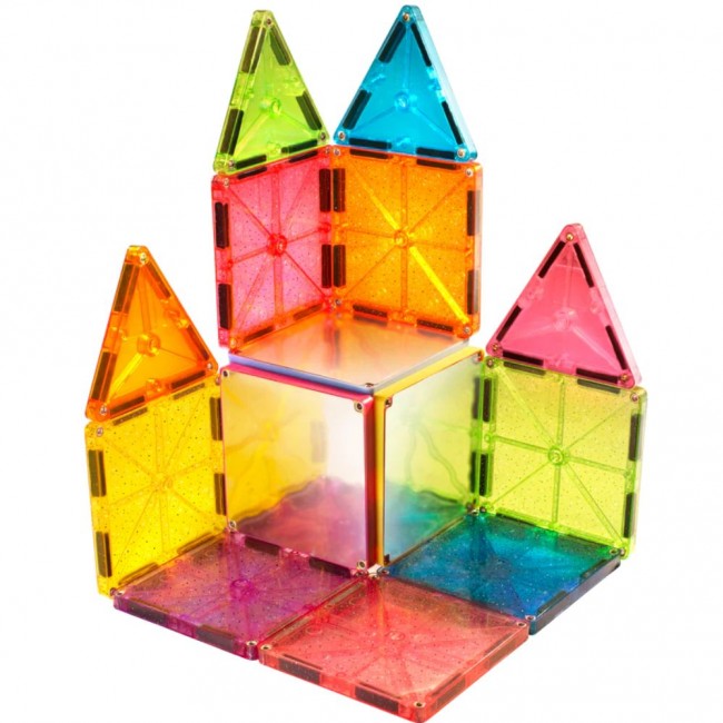 Klocki magnetyczne MAGNA-TILES - Stardust 15 el.