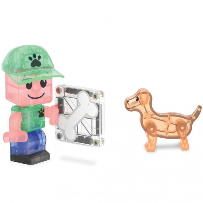 Klocki magnetyczne MAGNA-TILES - Puppy Park 27 el.