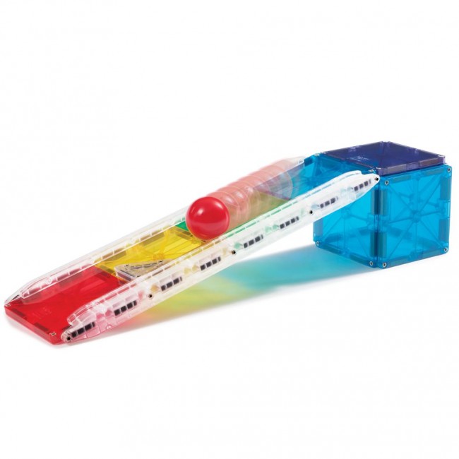 Magnetyczny kulodrom MAGNA-TILES - Rail Racers 33 el.