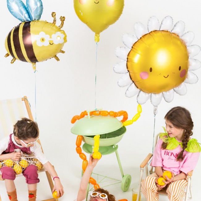Balon foliowy Party Deco - Słońce 90 cm