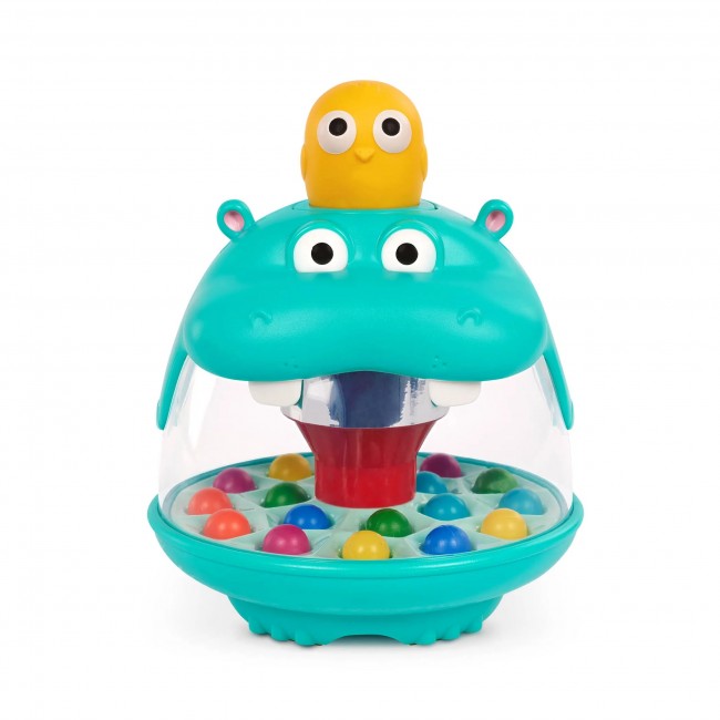 Hipopotam z wirującymi kuleczkami Battat - Party Pop Hippo