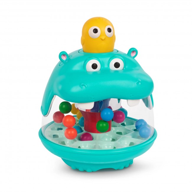 Hipopotam z wirującymi kuleczkami Battat - Party Pop Hippo