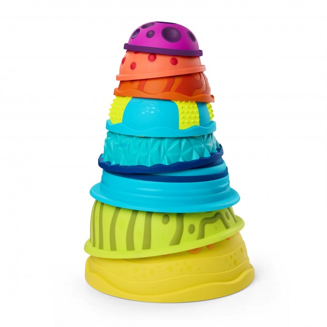 Ścieżka sensoryczna z planetami B. Toys - Planet Hopper 16 el.
