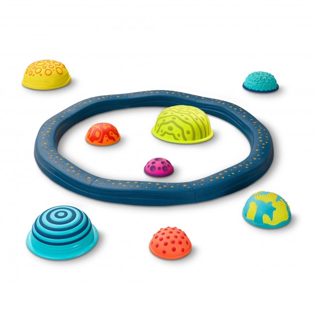 Ścieżka sensoryczna z planetami B. Toys - Planet Hopper 16 el.