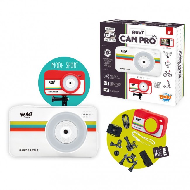 Aparat fotograficzny 2w1 CamPro Buki