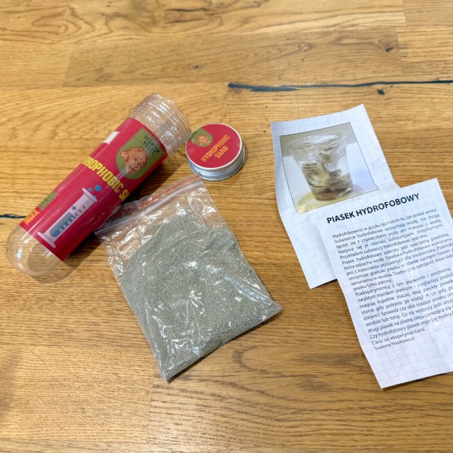 Mini eksperymenty Einstein The Purple Cow - Piasek hydrofobowy