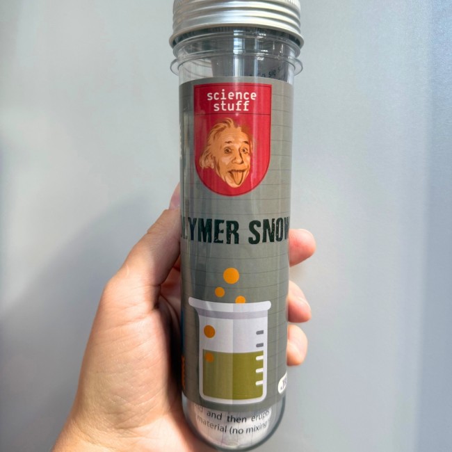 Mini eksperymenty Einstein The Purple Cow - Sztuczny śnieg