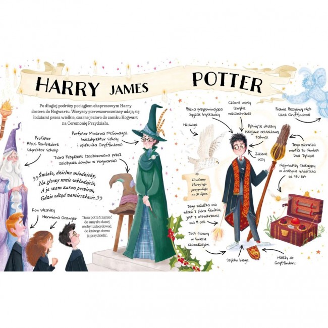 Książka "Harry Potter. Mały potterownik." Wydawnictwo Media Rodzina