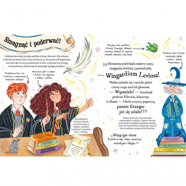 Książka "Hermiona Granger. Mały potterownik." Wydawnictwo Media Rodzina