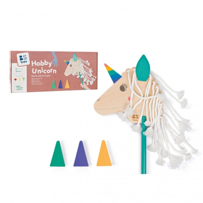 Jednorożec na kiju Hobby Horse BS Toys