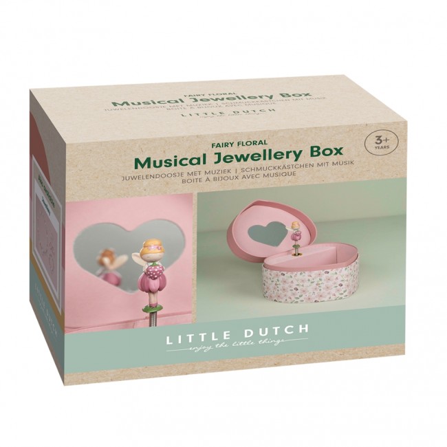 Szkatułka na biżuterię z pozytywką  Little Dutch - Wróżka