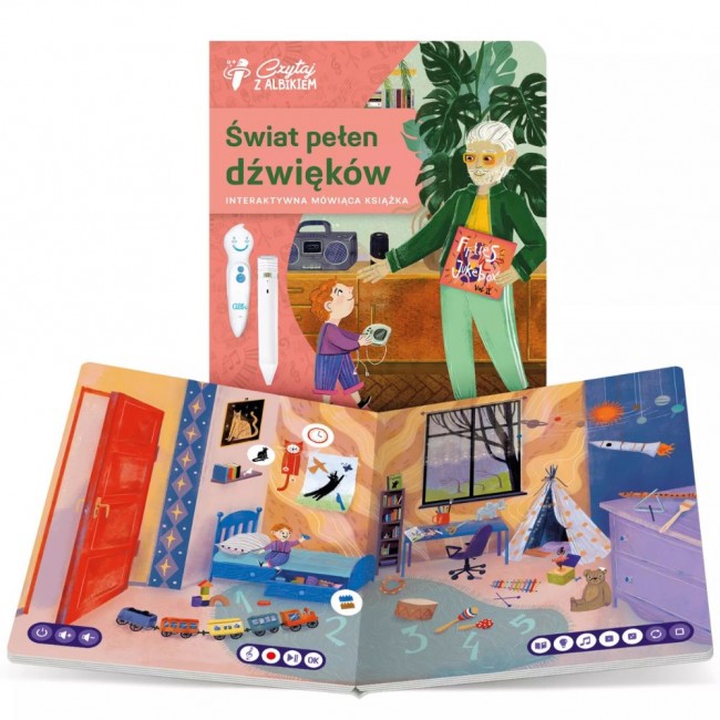 Książka Czytaj z Albikiem Albi - Świat pełen dźwięków