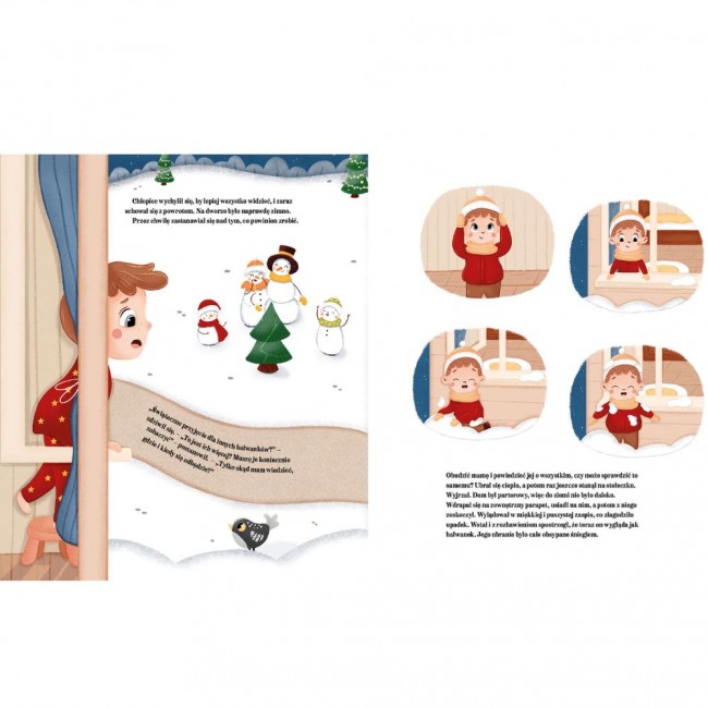 Książka "Tajemniczy bal bałwanków" Wydawnictwo Zielona Sowa