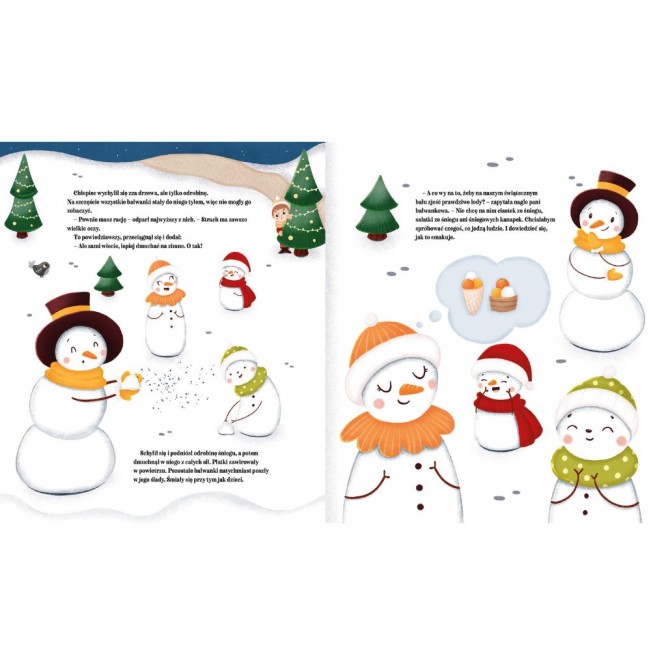 Książka "Tajemniczy bal bałwanków" Wydawnictwo Zielona Sowa