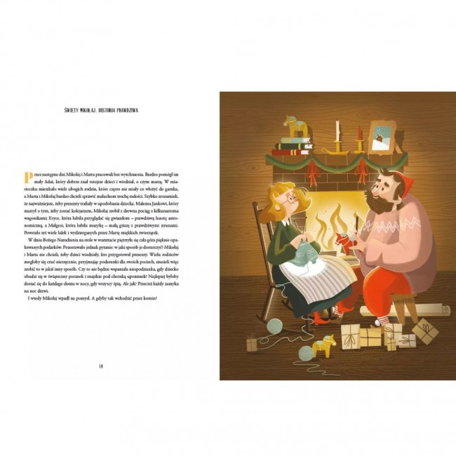 Książka "Święty Mikołaj. Historia prawdziwa" Wydawnictwo Świetlik