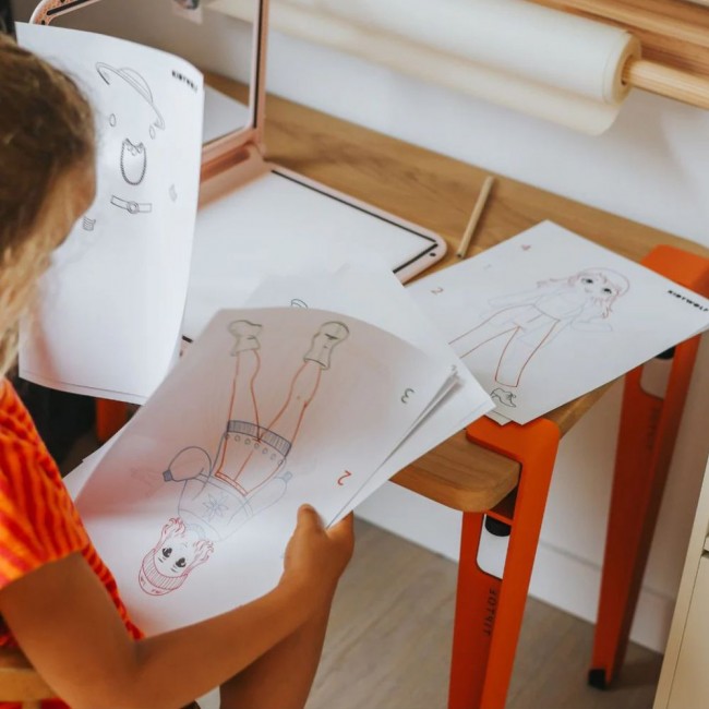 Podświetlany tablet do nauki pisania i rysowania Kidydraw Pro Kidywolf - Fashion