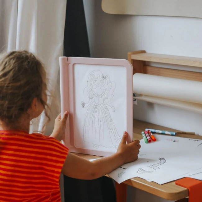 Podświetlany tablet do nauki pisania i rysowania Kidydraw Pro Kidywolf - Fashion