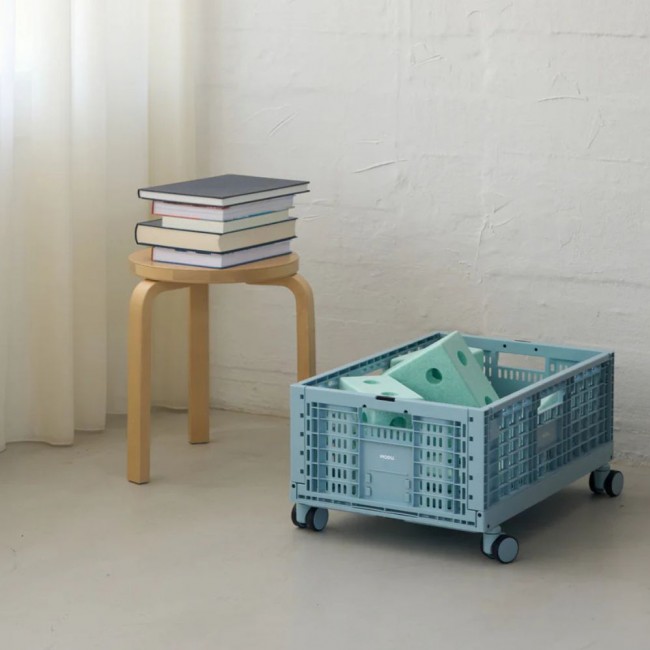 Kółka do skrzyni MODU - Sky Blue