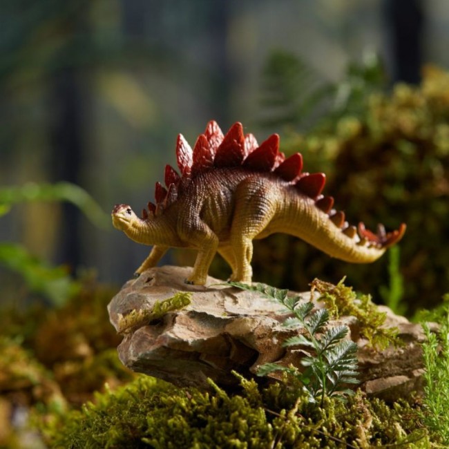 Zestaw 24 figurek dinozaurów w zestawie z przenośnym pudełkiem mideer