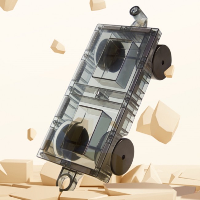 Klocki magnetyczne mideer - Mały architekt 36 el.