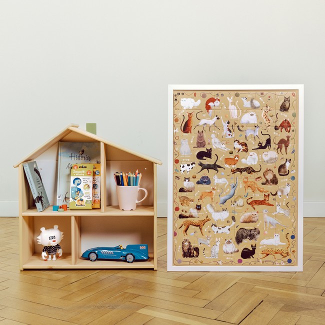 Puzzle rodzinne Puzzlove CzuCzu - Koty 60 el.