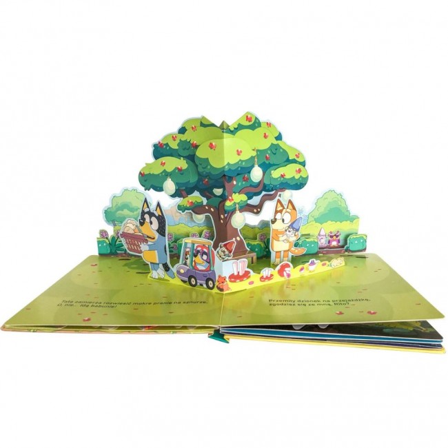 Książka "Bluey. Wielki pop-up" Wydawnictwo Harperkids