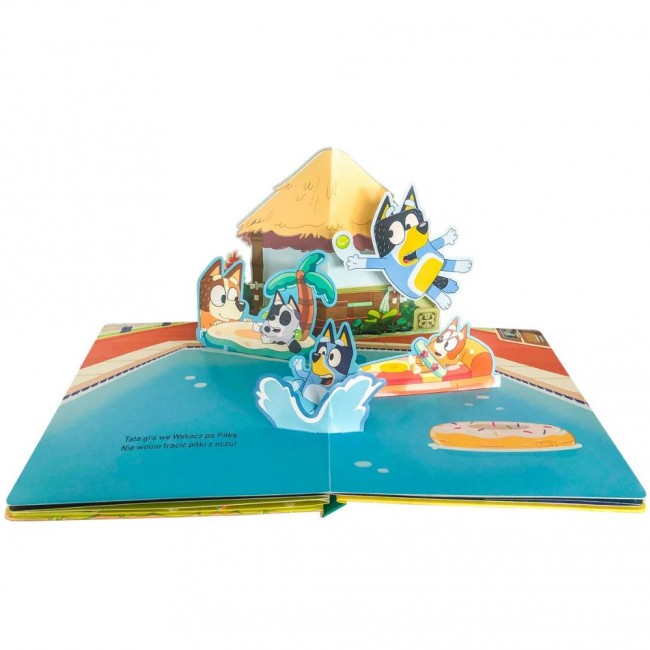Książka "Bluey. Wielki pop-up" Wydawnictwo Harperkids