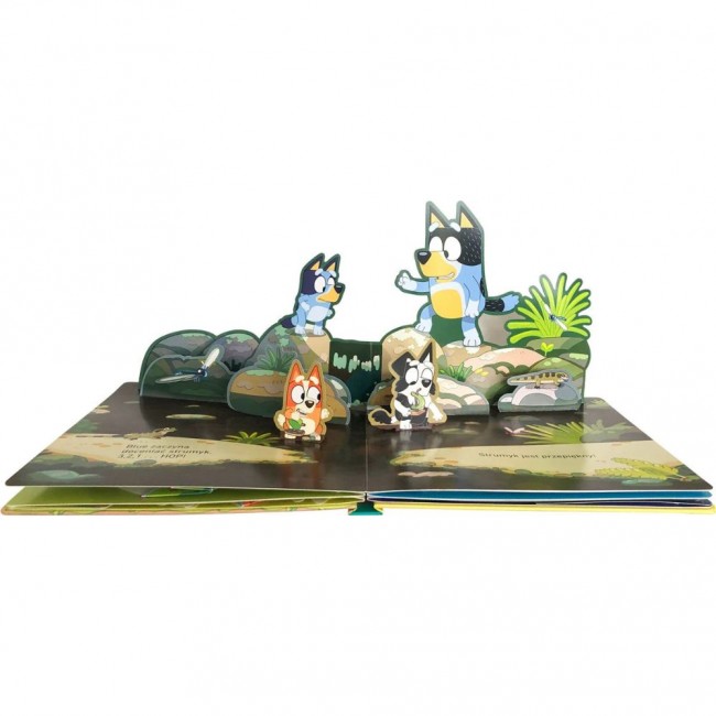 Książka "Bluey. Wielki pop-up" Wydawnictwo Harperkids