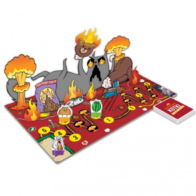 Gra planszowa Rebel - Eksplodujące Kotki