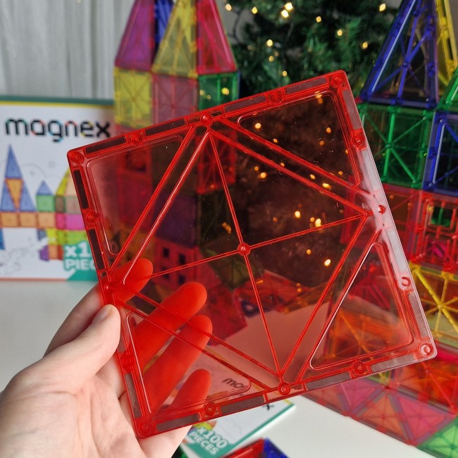 Klocki magnetyczne Magnex Apli Kids 100 el.