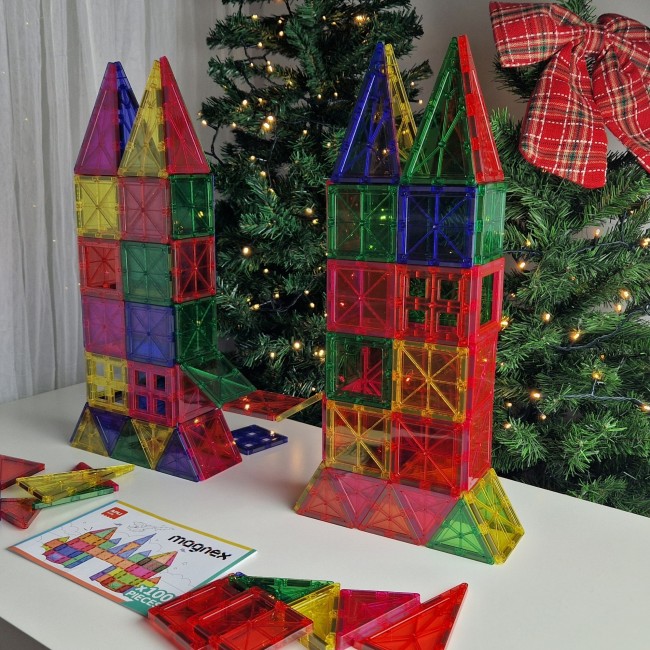 Klocki magnetyczne Magnex Apli Kids 100 el.