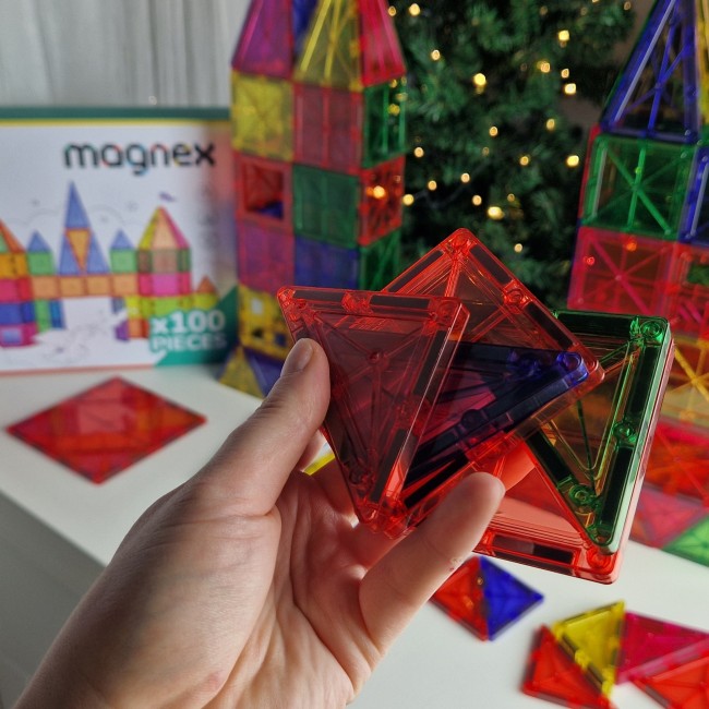 Klocki magnetyczne Magnex Apli Kids 36 el.