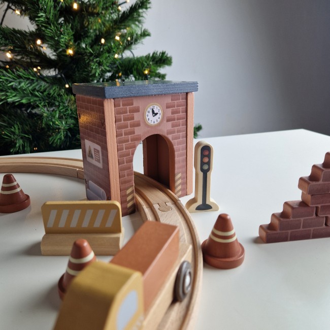 Dźwig budowlany z akcesoriami Little Dutch