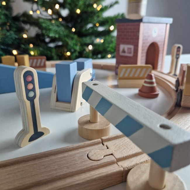 Dźwig budowlany z akcesoriami Little Dutch