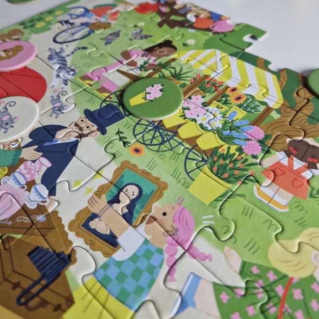 Puzzle obserwacyjne Find It First! - Market 200 el. 6+