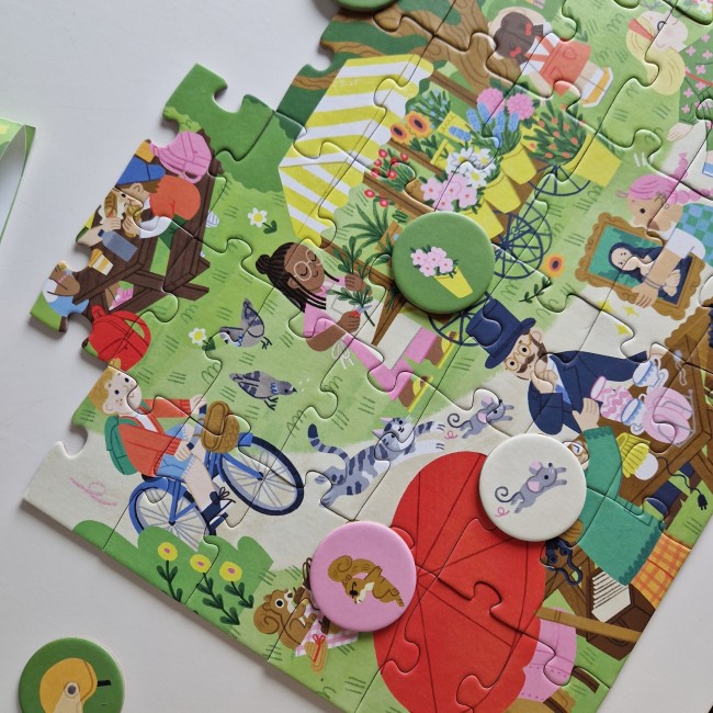 Puzzle obserwacyjne Find It First! - Market 200 el. 6+