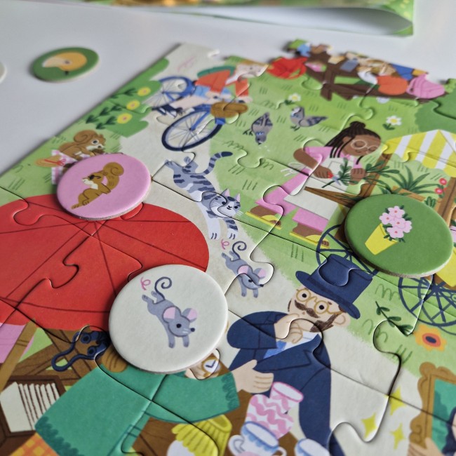 Puzzle obserwacyjne Find It First! - Market 200 el. 6+