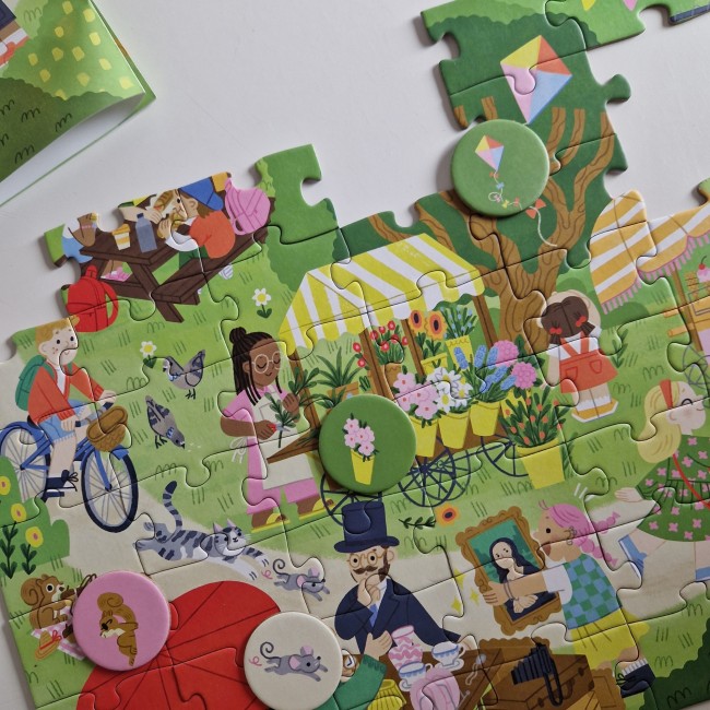 Puzzle obserwacyjne Find It First! - Market 200 el. 6+