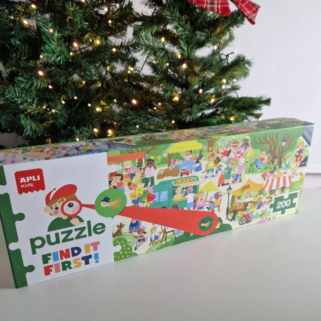 Puzzle obserwacyjne Find It First! - Market 200 el. 6+