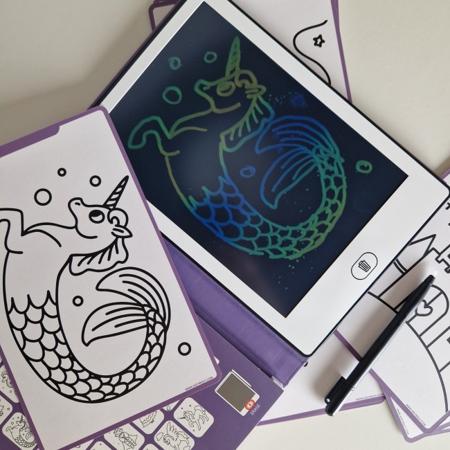 Podświetlany tablet do rysowania Kidydraw Mini Kidywolf - Księżniczki