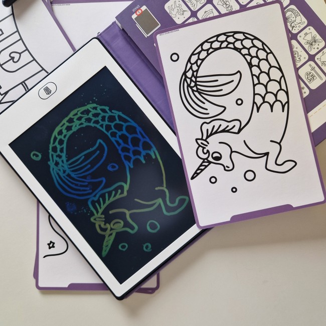 Podświetlany tablet do rysowania Kidydraw Mini Kidywolf - Księżniczki