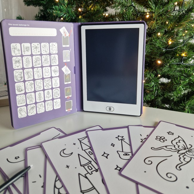 Podświetlany tablet do rysowania Kidydraw Mini Kidywolf - Księżniczki