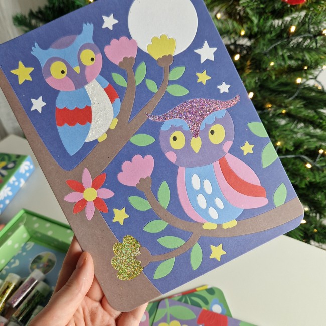 Zestaw artystyczny z BIO brokatem Apli Kids - Brokatowa Sztuka