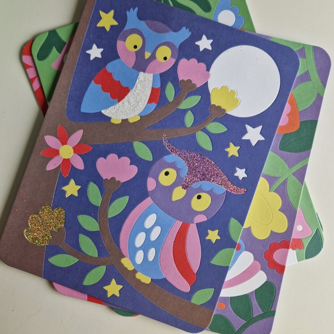 Zestaw artystyczny z BIO brokatem Apli Kids - Brokatowa Sztuka